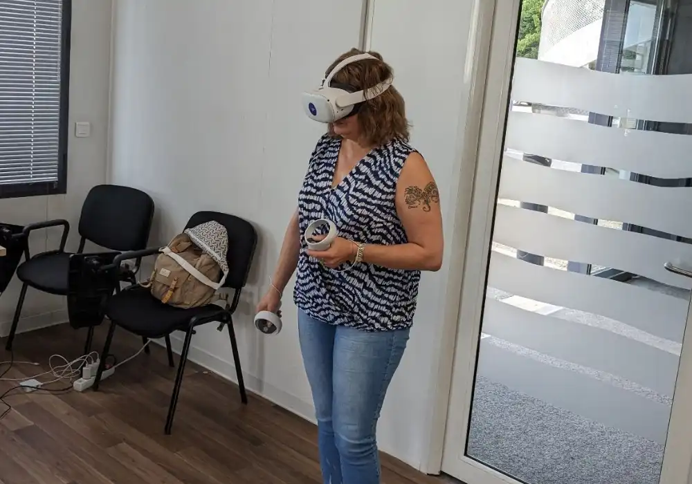 Virtual Pro : le dispositif de réalité virtuelle immersive de LLF utilisé par Pôle emploi pour une session de recrutement collectif